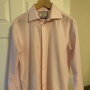 Thomas Pink button down, 15 1/2 x 34”, button cuffs.
